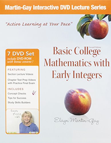 9780321748164: Interactive DVD Lecture Series (Standalone) for Basic College Math with Early Integers (Martin-Gay Developmental Math Series)