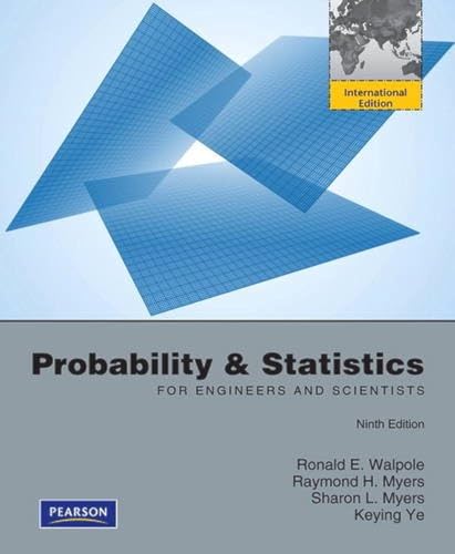 9780321748232: Probability and Statistics for Engineers and Scientists: International Edition