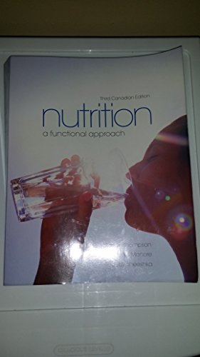 Stock image for Nutrition : A Functional Approach for sale by Better World Books: West