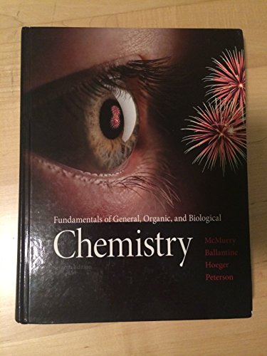Beispielbild fr Fundamentals of General, Organic, and Biological Chemistry (7th Edition) zum Verkauf von Ergodebooks