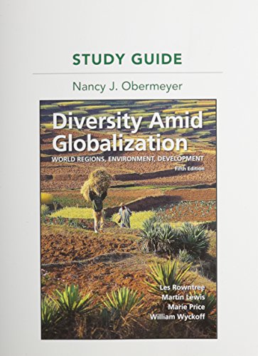 Imagen de archivo de Diversity Amid Globalization: World Regions, Environment, Development a la venta por Greenway