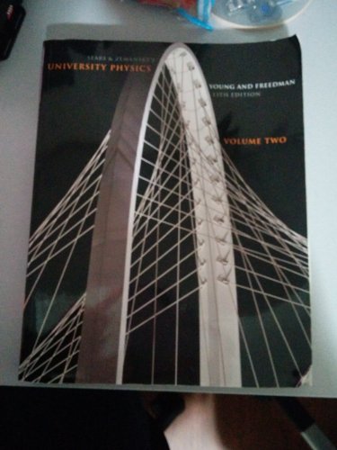 9780321751218: Sears and Zemansky's University Physics, Vol. 2, 13th Edition