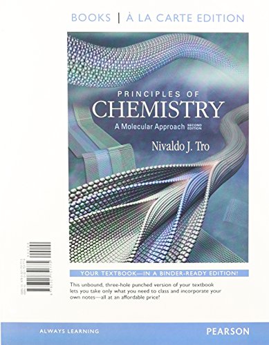9780321751775: Principles of Chemistry: A Molecular Approach