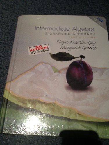 Stock image for Intermediate Algebra: A Graphing Approach for sale by dsmbooks