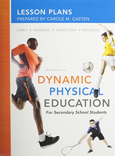 Beispielbild fr Lesson Plans for Dynamic Physical Education for Secondary School Students zum Verkauf von GoldBooks