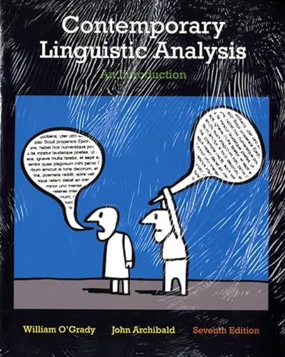 9780321753687: Contemporary Linguistic Analysis: An Introduction, Seventh Edition with Companion Website (7th Edition)