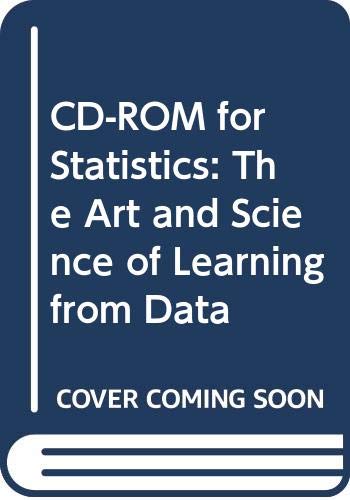 Stock image for CD-ROM for Statistics: The Art and Science of Learning from Data for sale by Textbooks_Source