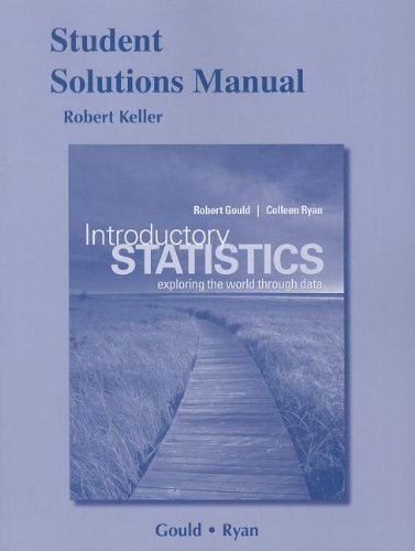 Imagen de archivo de Introductory Statistics : Exploring the World Through Data a la venta por Better World Books