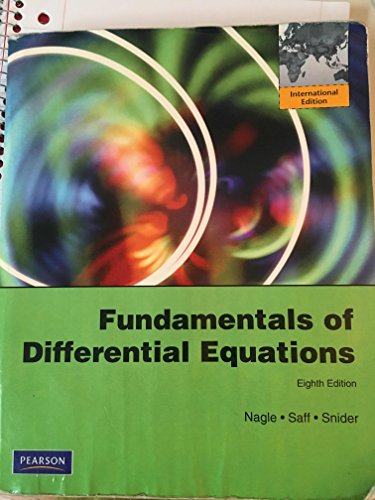 9780321758200: Fundamentals of Differential Equations: International Edition