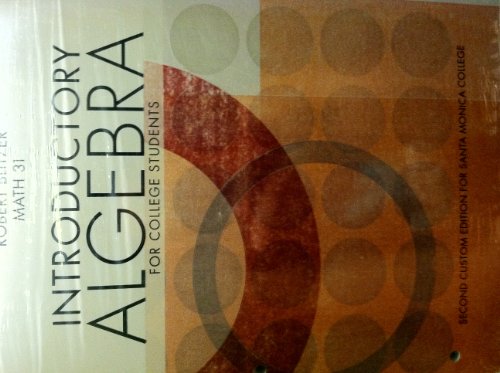 9780321758958: Introductory Algebra for College Students