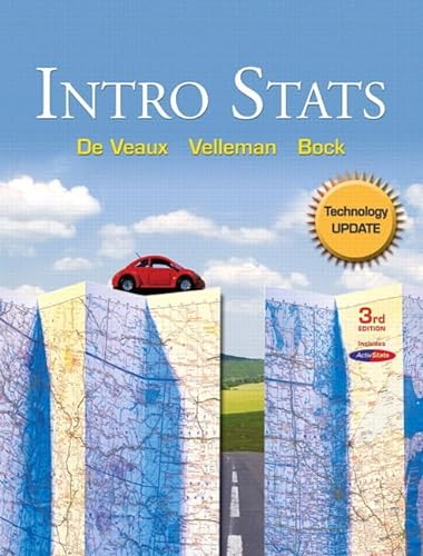 Stock image for Intro Stats Technology Update plus MyMathLab/MyStatLab Student Access Code Card (3rd Edition) for sale by Discover Books