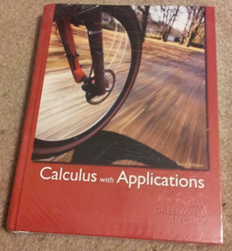 Imagen de archivo de Calculus with Applications a la venta por Better World Books
