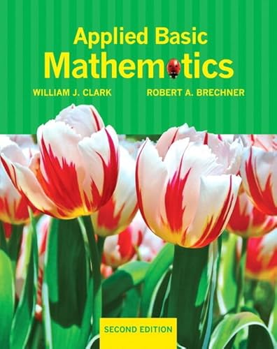 9780321760104: Applied Basic Mathematics