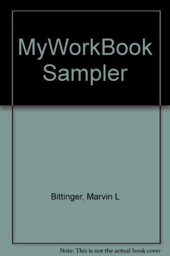 MyWorkBook Sampler (9780321762634) by Bittinger, Marvin L.