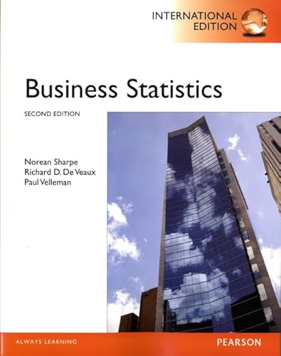 Beispielbild fr Business Statistics zum Verkauf von Better World Books