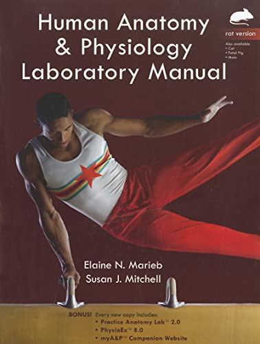 9780321765611: Human Anatomy & Physiology Laboratory Manual, Rat Version