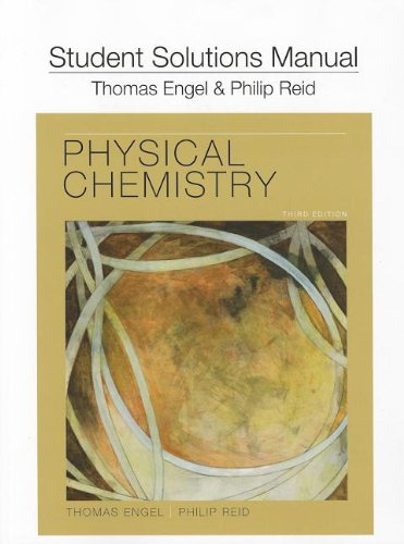 Imagen de archivo de Student's Solutions Manual for Physical Chemistry a la venta por HPB-Red