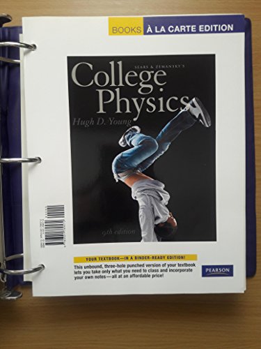 Stock image for College Physics, Books a la Carte Edition (9th Edition) for sale by HPB-Red