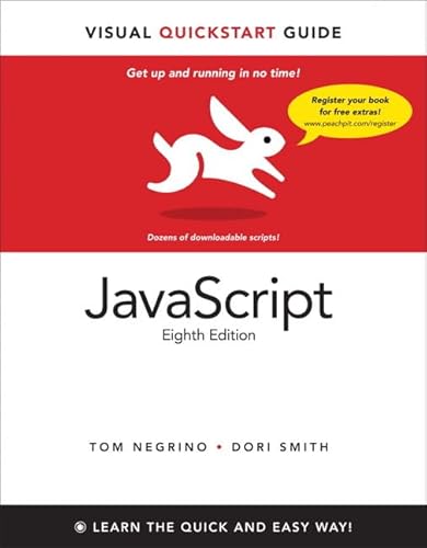 JavaScript: Visual QuickStart Guide (Visual QuickStart Guides) - Tom Negrino