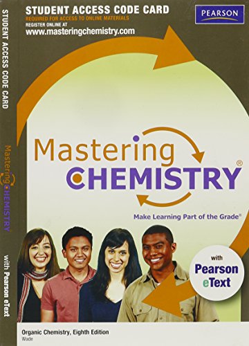 9780321773807: MasteringChemistry with Pearson eText -- Standalone Access Card -- for Organic Chemistry (8th Edition)