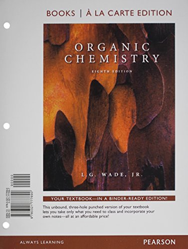 Organic Chemistry, Books a la Carte Plus MasteringChemistry with eText -- Access Card Package (8th Edition) (9780321773876) by Wade, Leroy G.