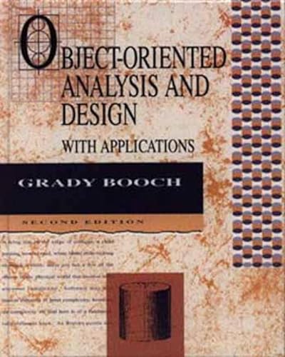 Object-oriented Analysis and Design With Applications (9780321774941) by Booch, Grady