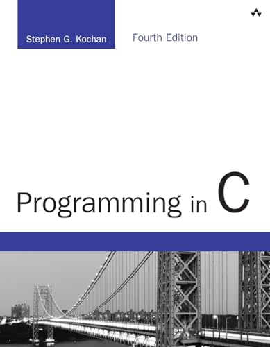 Imagen de archivo de Programming in C a la venta por ThriftBooks-Atlanta