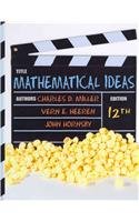 Beispielbild fr Mathematical Ideas with Student Solutions Manual (12th Edition) zum Verkauf von redgorillabooks