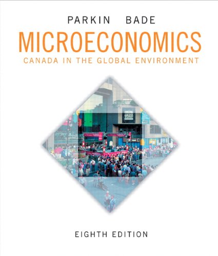 Imagen de archivo de Microeconomics : Canada in the Global Environment a la venta por Better World Books