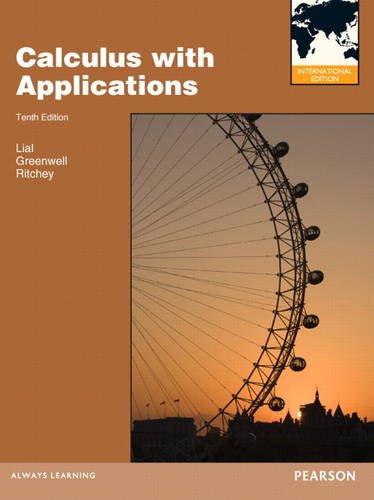 9780321778680: Calculus with Applications: International Edition