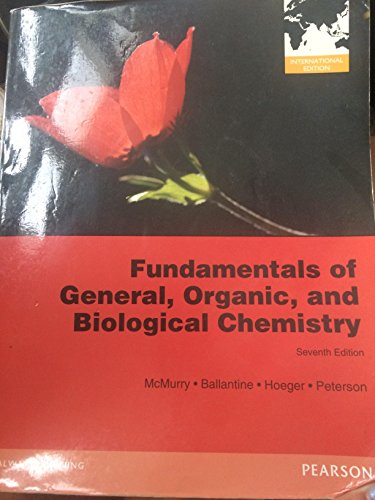 Stock image for Fundamentals of General, Organic, and Biological Chemistry: International Edition for sale by AwesomeBooks