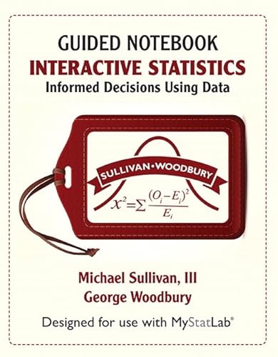 Beispielbild fr Student Guided Notebook for Interactive Statistics: Informed Decisions Using Data zum Verkauf von HPB-Red