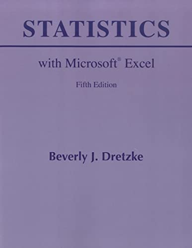 Stock image for Statistics with Microsoft Excel for sale by WorldofBooks