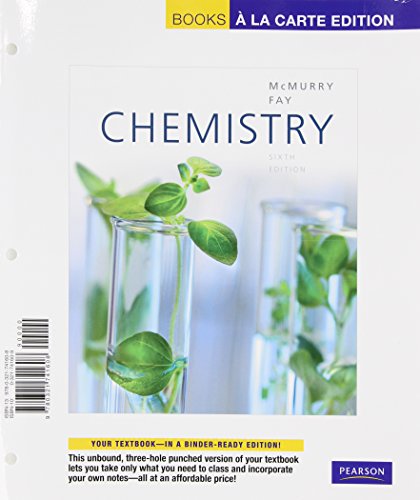 Chemistry + MasteringChemistry: Books a La Carte Edition (9780321787576) by McMurry, John E.; Fay, Robert C.