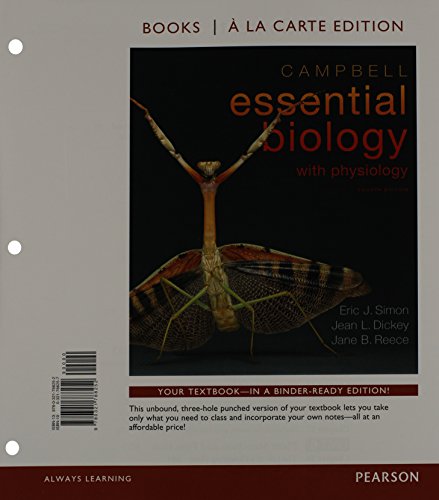 Stock image for Campbell Essential Biology with Physiology with Mastering Biology Student Access Code Card (Books a la Carte) for sale by Foggy Mountain Books