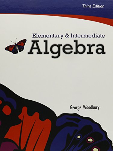 9780321790859: Elementary and Intermediate Algebra