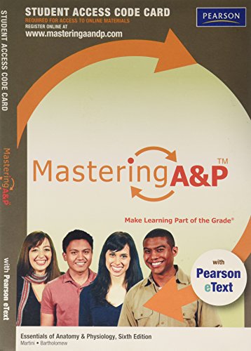 9780321792327: MasteringA&P with Pearson eText -- Standalone Access Card -- for Essentials of Anatomy & Physiology