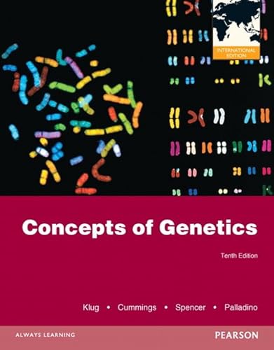 9780321795779: Concepts of Genetics Plus MasteringGenetics with eText -- Access Card Package:International Edition