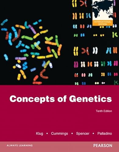 9780321795779: Concepts of Genetics.