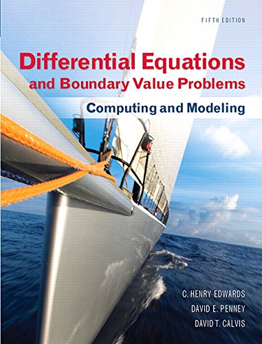 Beispielbild fr Differential Equations and Boundary Value Problems: Computing and Modeling zum Verkauf von BooksRun