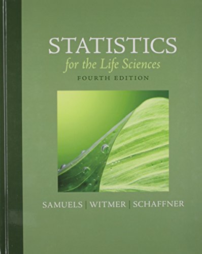 9780321799579: Statistics for the Life Sciences + Student Solutions Manual