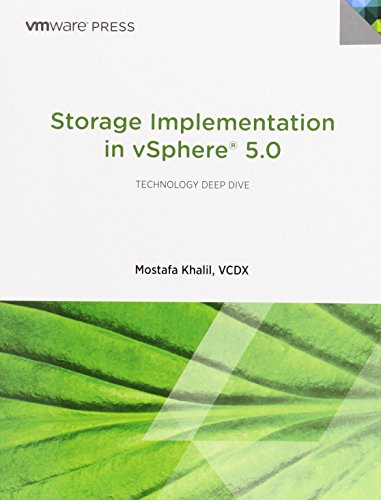Stock image for Storage Implementation in Vsphere 5.0 for sale by ThriftBooks-Atlanta