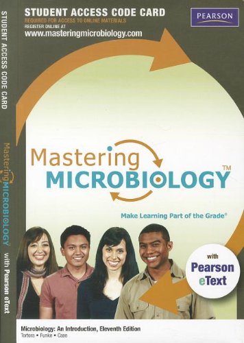 9780321802699: Mastering Microbiology with Pearson eText -- Standalone Access Card -- for Microbiology: An Introduction