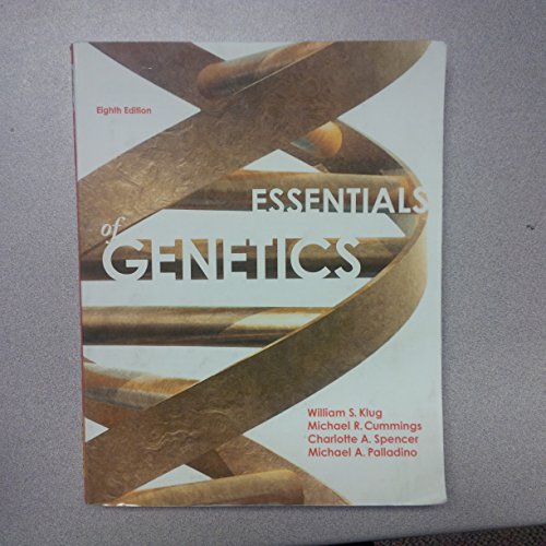 Stock image for Essentials of Genetics (8th Edition) for sale by Orion Tech