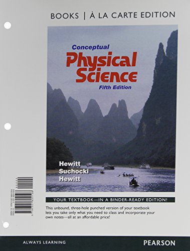 Beispielbild für Conceptual Physical Science, Books a la Carte Edition (5th Edition) zum Verkauf von BooksRun