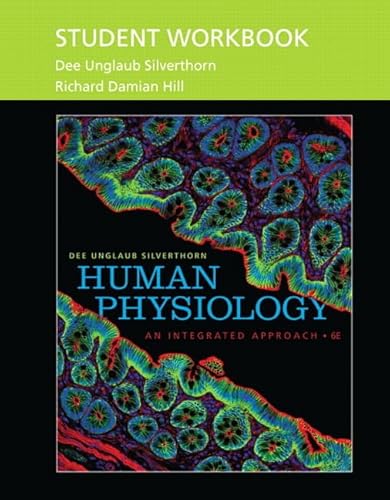 Beispielbild fr Student Workbook for Human Physiology : An Integrated Approach zum Verkauf von Better World Books