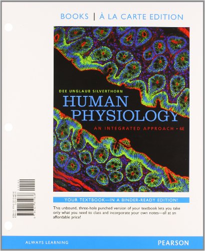 Stock image for Human Physiology: An Integrated Approach, Books a la Carte Plus MasteringA&P with eText -- Access Card Package (6th Edition) for sale by HPB-Red