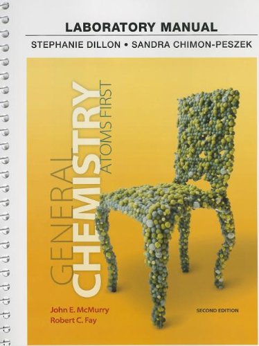 Beispielbild fr Laboratory Manual for General Chemistry: Atoms First, 2nd Edition zum Verkauf von GoldenWavesOfBooks