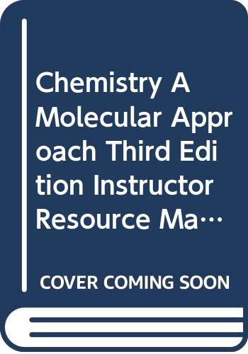 Imagen de archivo de Chemistry A Molecular Approach, Third Edition, Instructor Resource Manual a la venta por HPB-Red