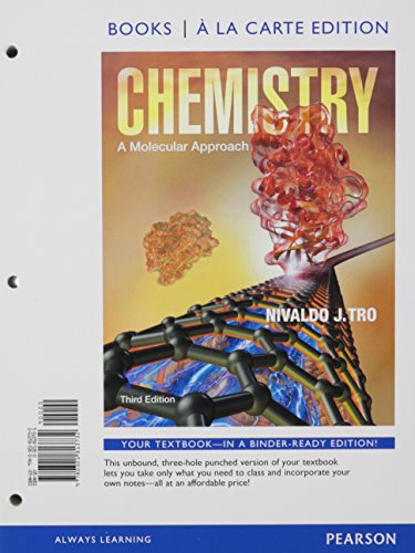 Imagen de archivo de Chemistry: A Molecular Approach, Books a la Carte Plus MasteringChemistry with eText -- Access Card Package (3rd Edition) a la venta por HPB-Red